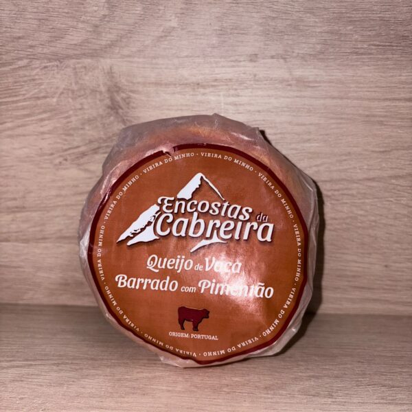 Queijo de Vaca Barrado com Pimentão